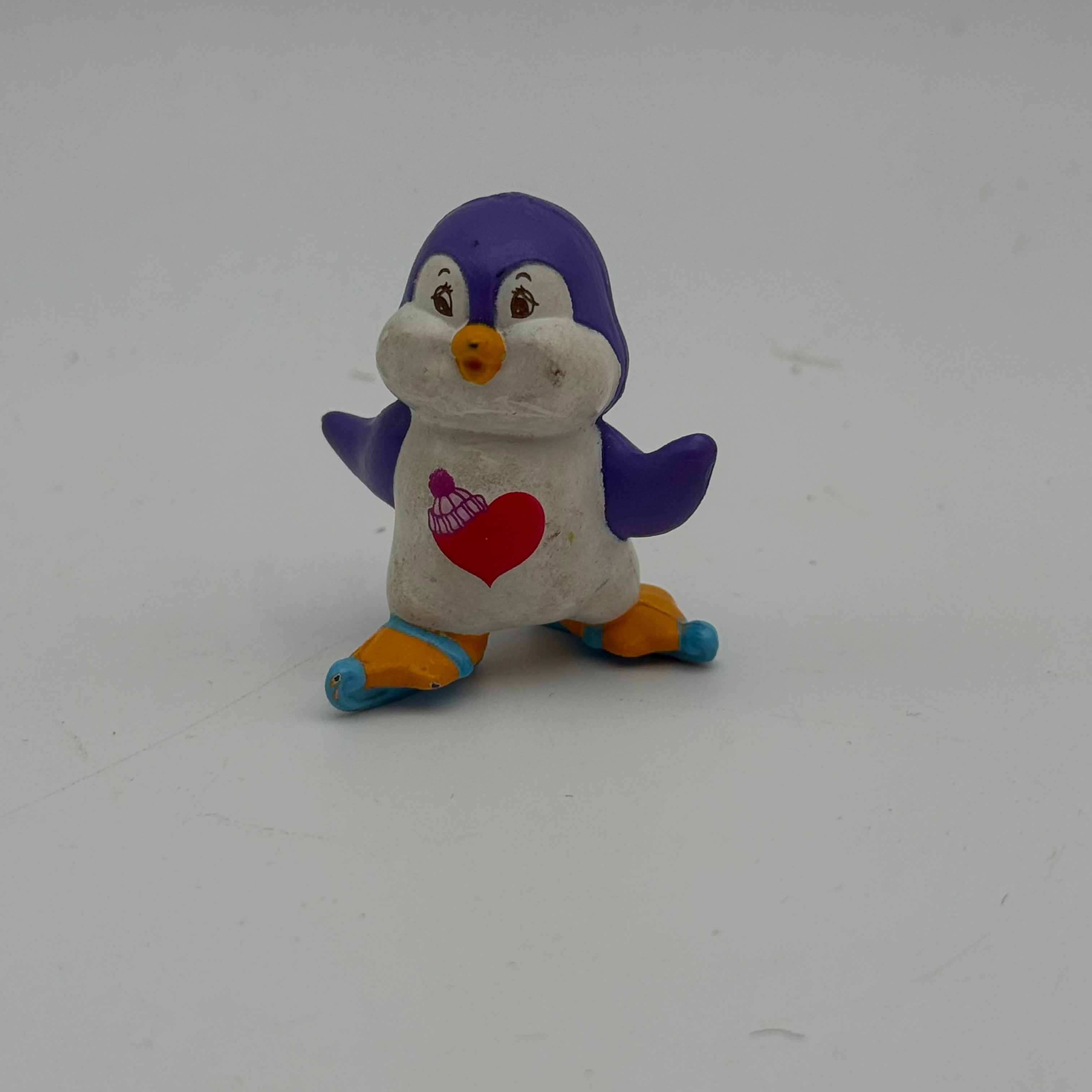 Kenner 1985 Care Bears Cozy Heart Penguin PVC Mini Figure