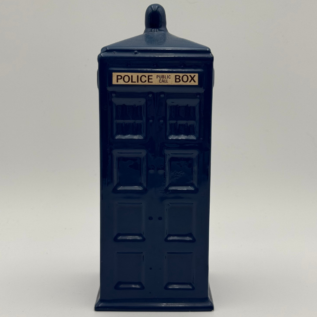 Doctor Who Vintage Ceramic Tardis Police Box Money Bank