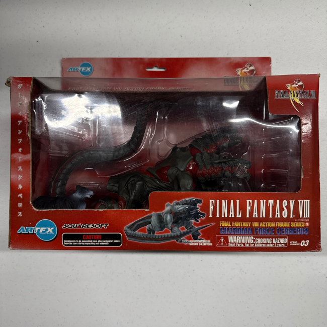 Final Fantasy VIII Guardian Force Cerberus ArtFx Action Figure Playset