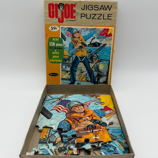 GI Joe Hasbro Vintage 150 piece Jigsaw Puzzle