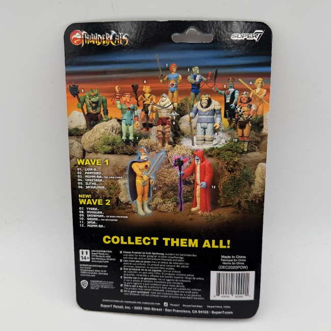 Thundercats Reaction Super8 Monkian Action Figure