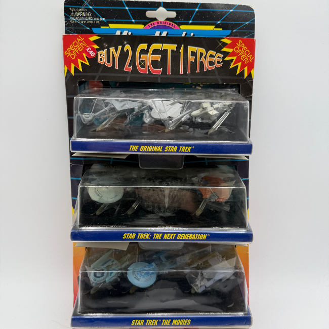 Star Trek Micro Machines 3-Pack Micro Playset
