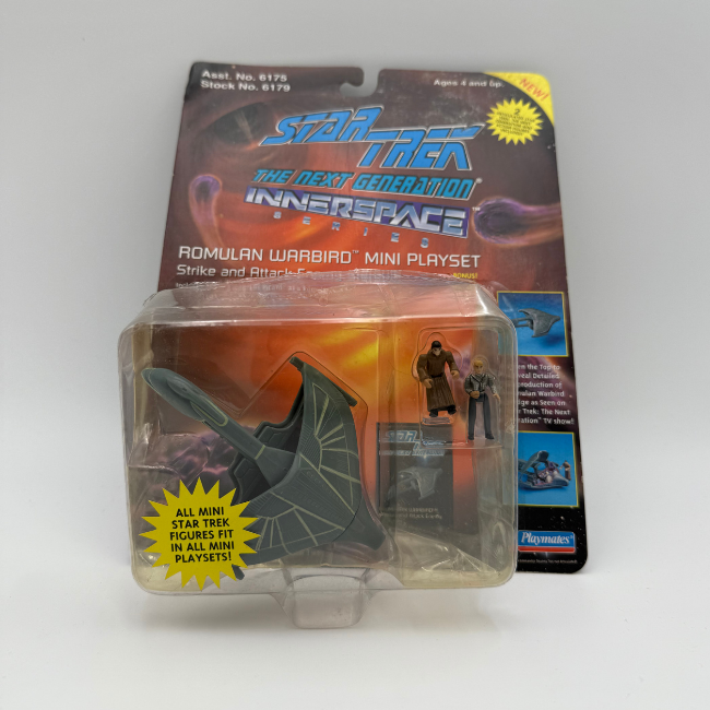 Star Trek Innerspace Romulan Warbird Mini Playset
