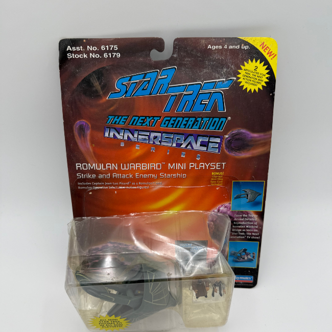 Star Trek Innerspace Romulan Warbird Mini Playset