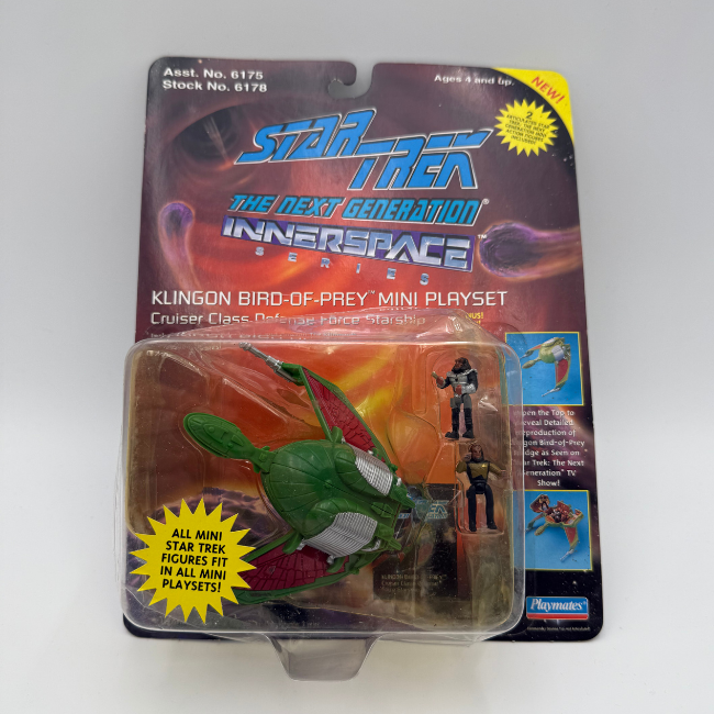 Star Trek Innerspace Shuttlecraft Goddard Warbird Mini Playset