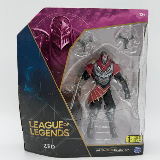 League Of Legends Spinmaster Zed Action Figure