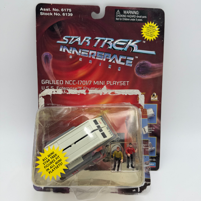 Star Trek Innerspace Galileo NCC-17017 Mini Playset