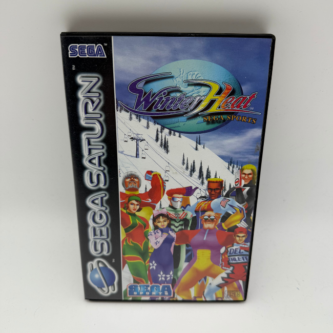Sega Saturn Vintage Winter Heat Sega Sports Retro Game