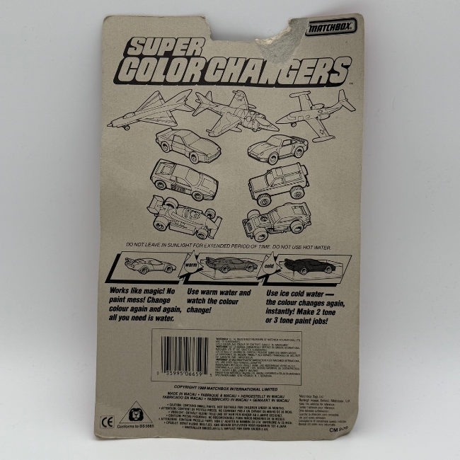 Matchbox vintage 1980s Super Colour Changers Vehicles (damage)