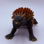 Godzilla Movie Monsters Bandai Anguirus 2004 Godzilla Action Figure