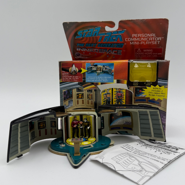 Star Trek Innerspace Personal Communicator Mini Playset