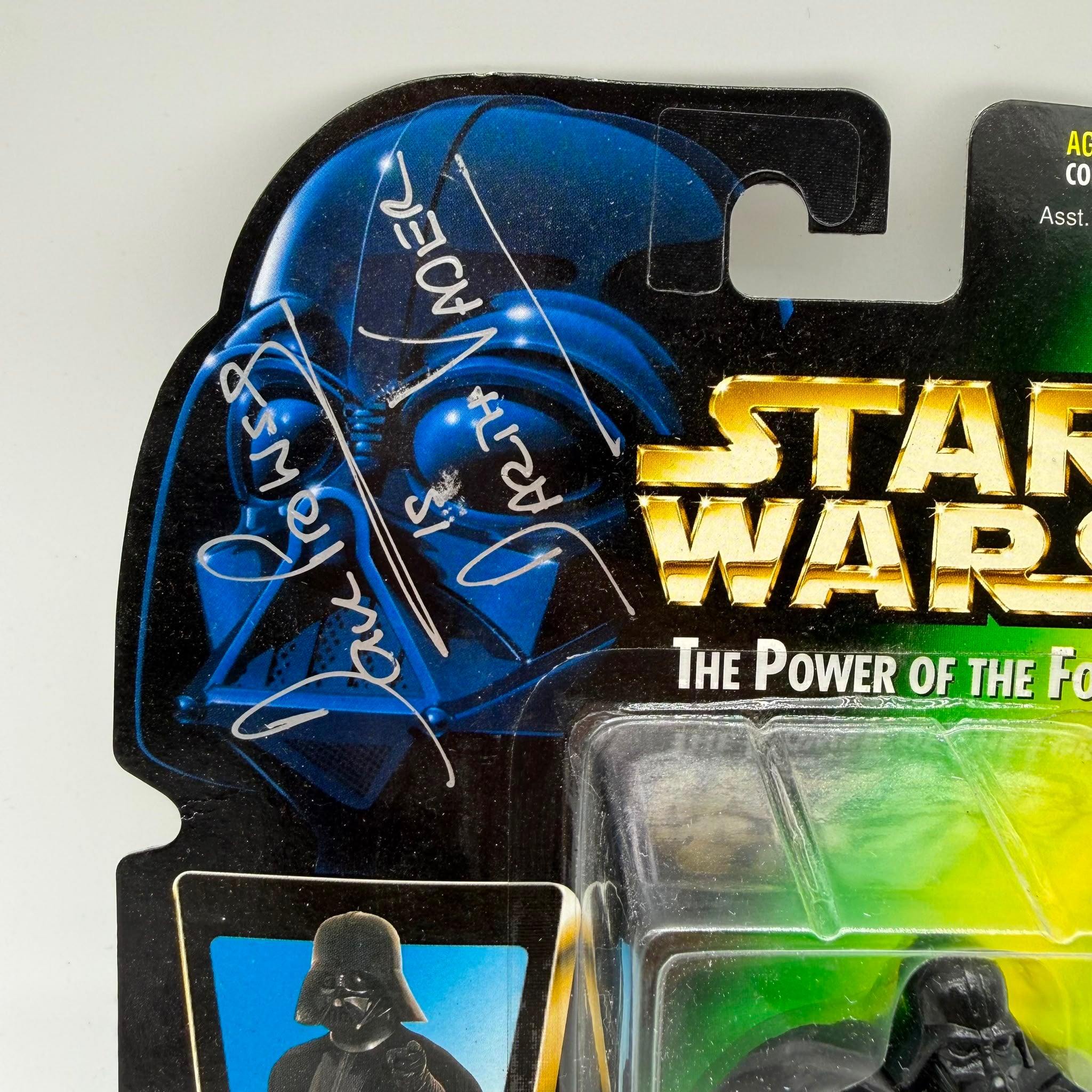Star Wars POTF Dave Prowse Signed Darth Vader New Carded