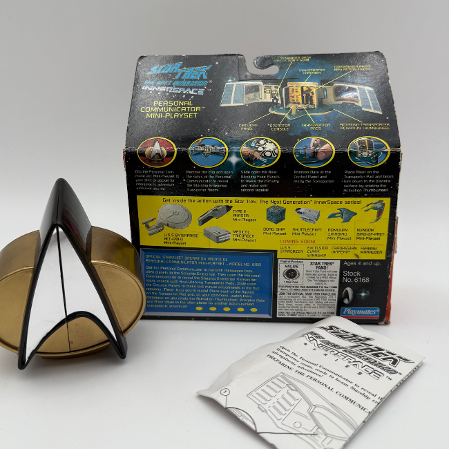 Star Trek Innerspace Personal Communicator Mini Playset