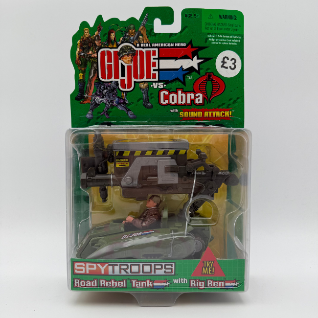 GI Joe Vs Cobra Road Rebel Tank Playset