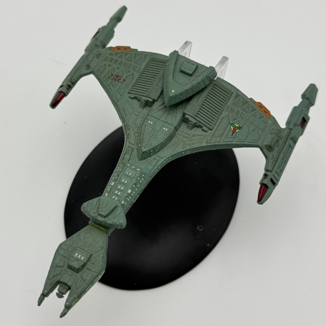 Star Trek Eaglemoss Klingon Vor'cha-class attack cruiser  Model