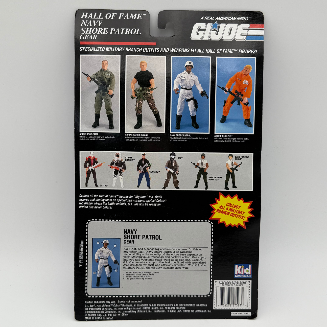 GI Joe Hall of Fame Navy Shore Patrol