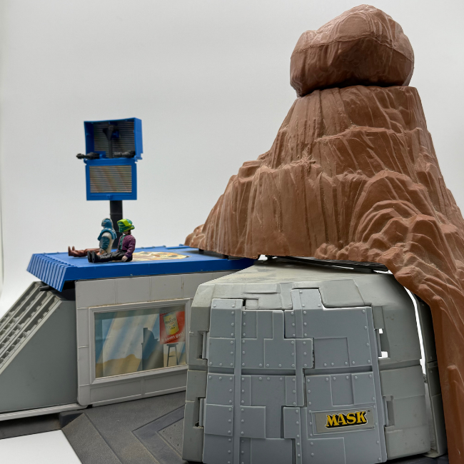 MASK Vintage 1985 Boulder Hill Boxed Playset