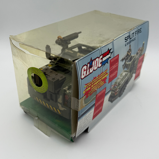 GI Joe vs Cobra Split Fire And Rampage Vehicle Playset