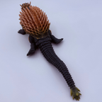 Godzilla Movie Monsters Bandai Anguirus 2004 Godzilla Action Figure