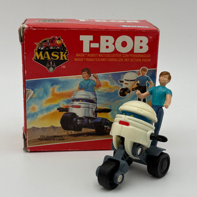 MASK Vintage 1985 T-Bob Boxed Playset Rare Boxed