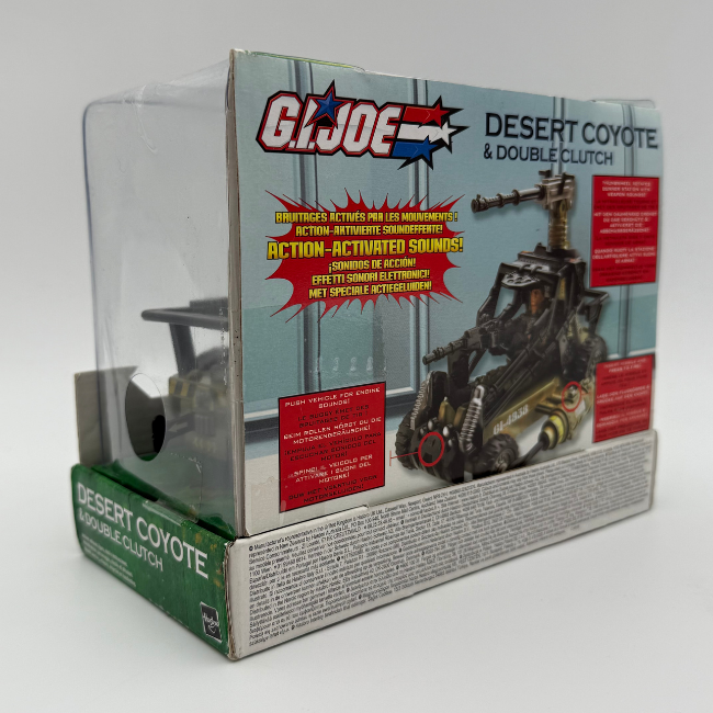 GI Joe vs Cobra Desert Coyote & Double Clutch Vehicle Playset