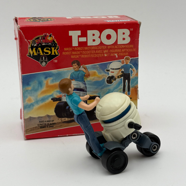 MASK Vintage 1985 T-Bob Boxed Playset Rare Boxed
