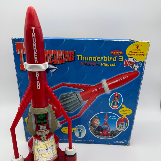 Thunderbirds Carlton Thunderbird 3 Electronic Action Playset