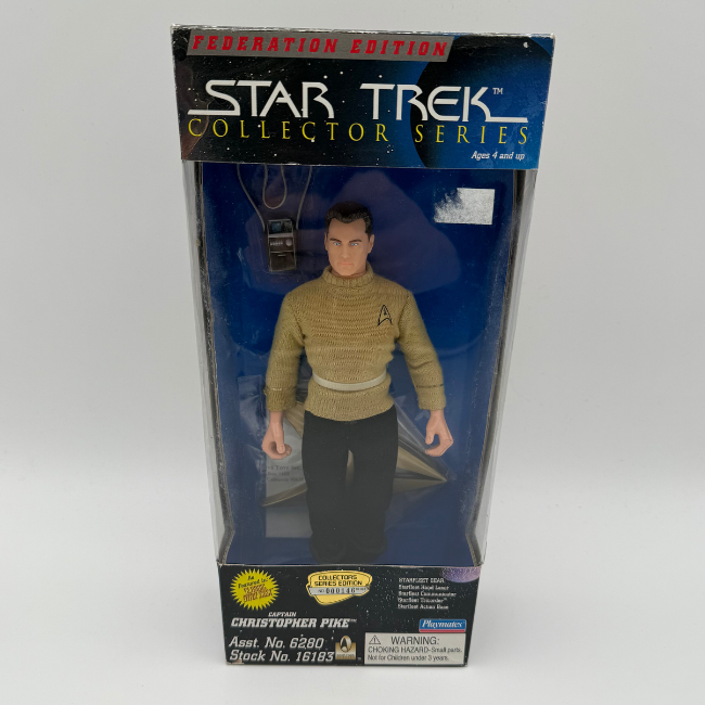 Star Trek Playmates Collectors Series Captain Christopher Pike 9' Action Figure