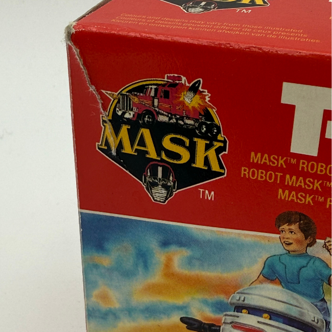 MASK Vintage 1985 T-Bob Boxed Playset Rare Boxed