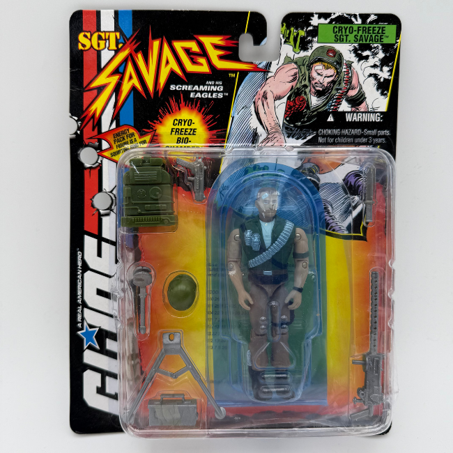 GI Joe Sgt Savage Action Figure