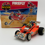 MASK Vintage 1986 Firefly with Julio Lopez Vehicle Playset