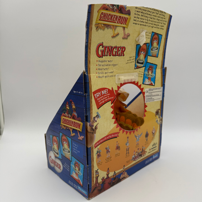 Chicken Run Ginger Puppet Figure