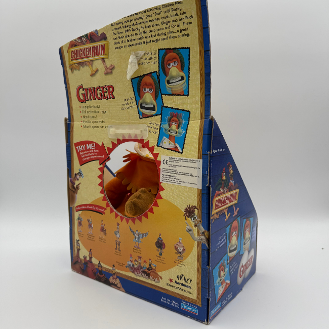 Chicken Run Ginger Puppet Figure