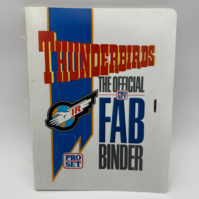Thunderbirds Pro Set The Official Fab Binder + Card Collection