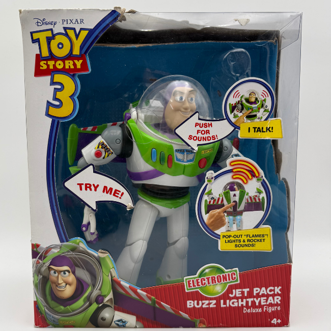 Toy Story 3 Electronic Jet Pack Buzz Lightyear Deluxe Figure