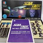 Star Trek The Next Generation Interactive Video Board Game 1994