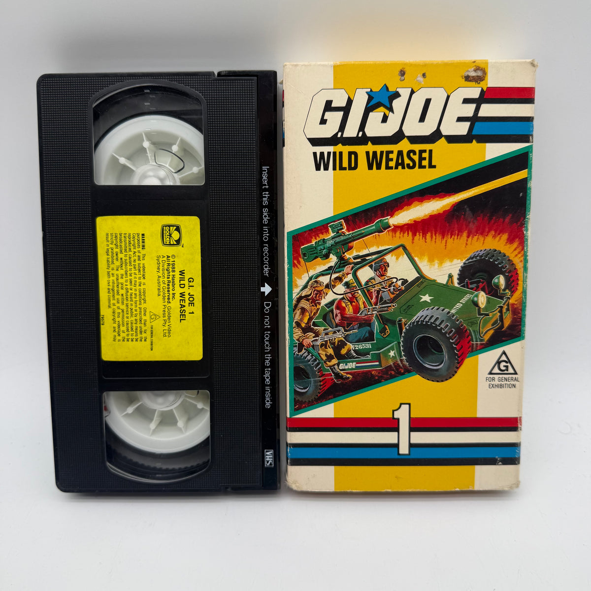 GI Joe Wild Weasel 1 VHS