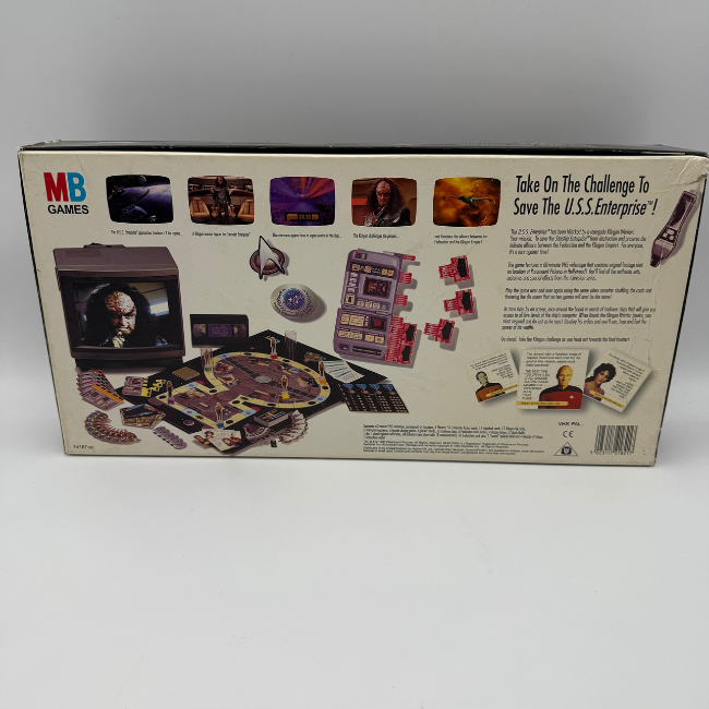 Star Trek The Next Generation Interactive Video Board Game 1994