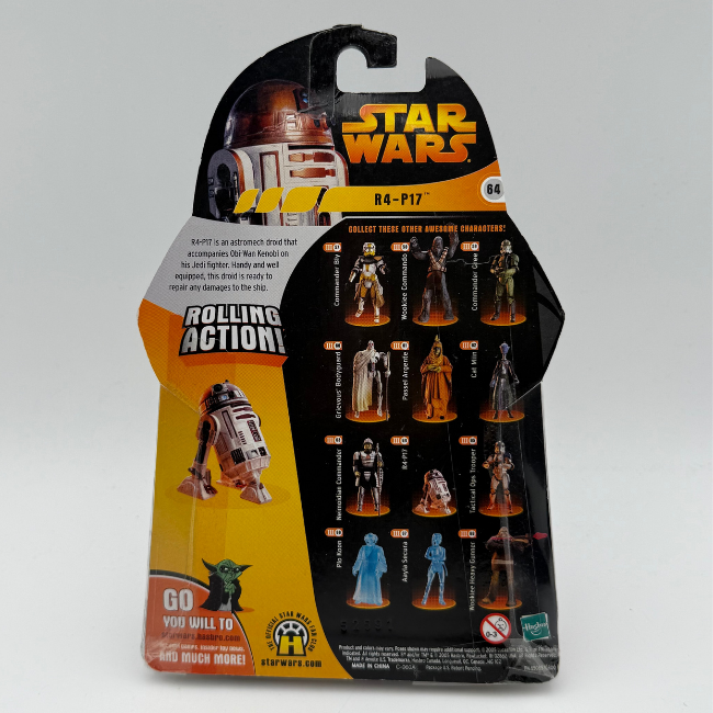 Star Wars ROTS Hasbro R4-P17 Droid Action Figure