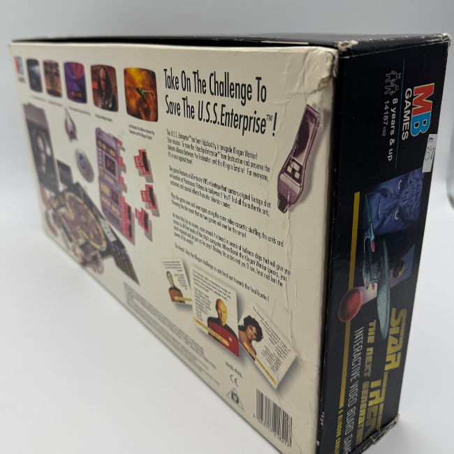 Star Trek The Next Generation Interactive Video Board Game 1994