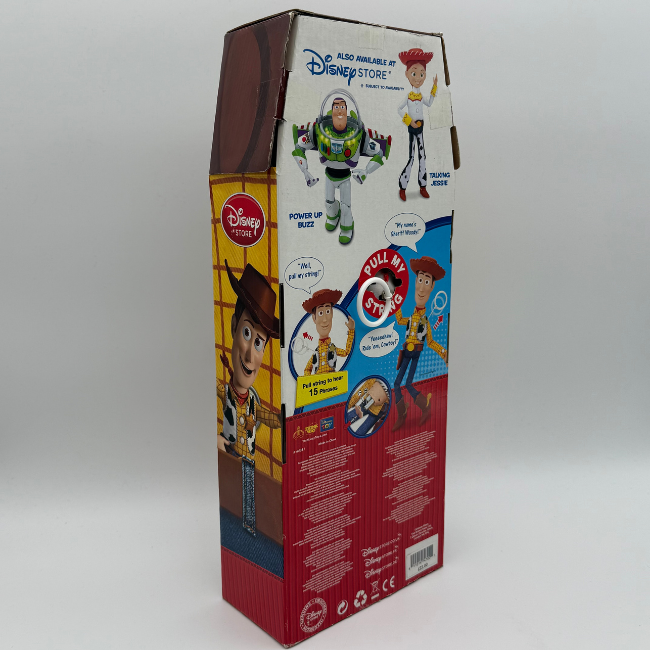 Toy Story Disney Store Official Sheriff Woody Talking Action Figure