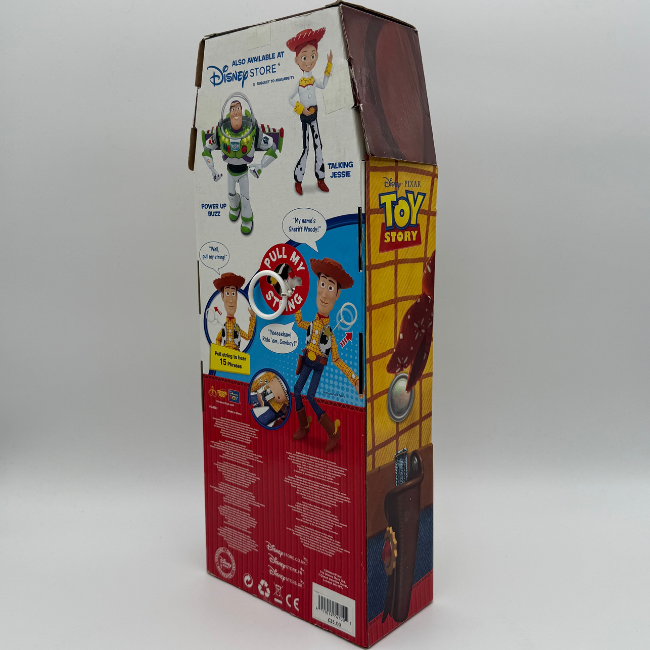 Toy Story Disney Store Official Sheriff Woody Talking Action Figure