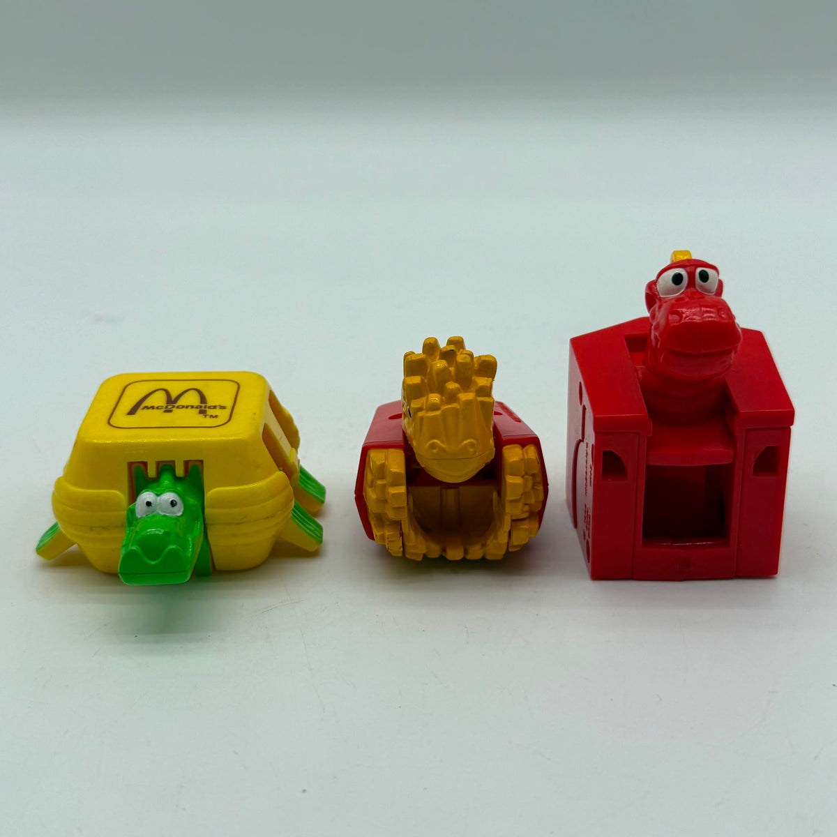 McDonalds Happy Meal 90s Changeables x3 Bundle
