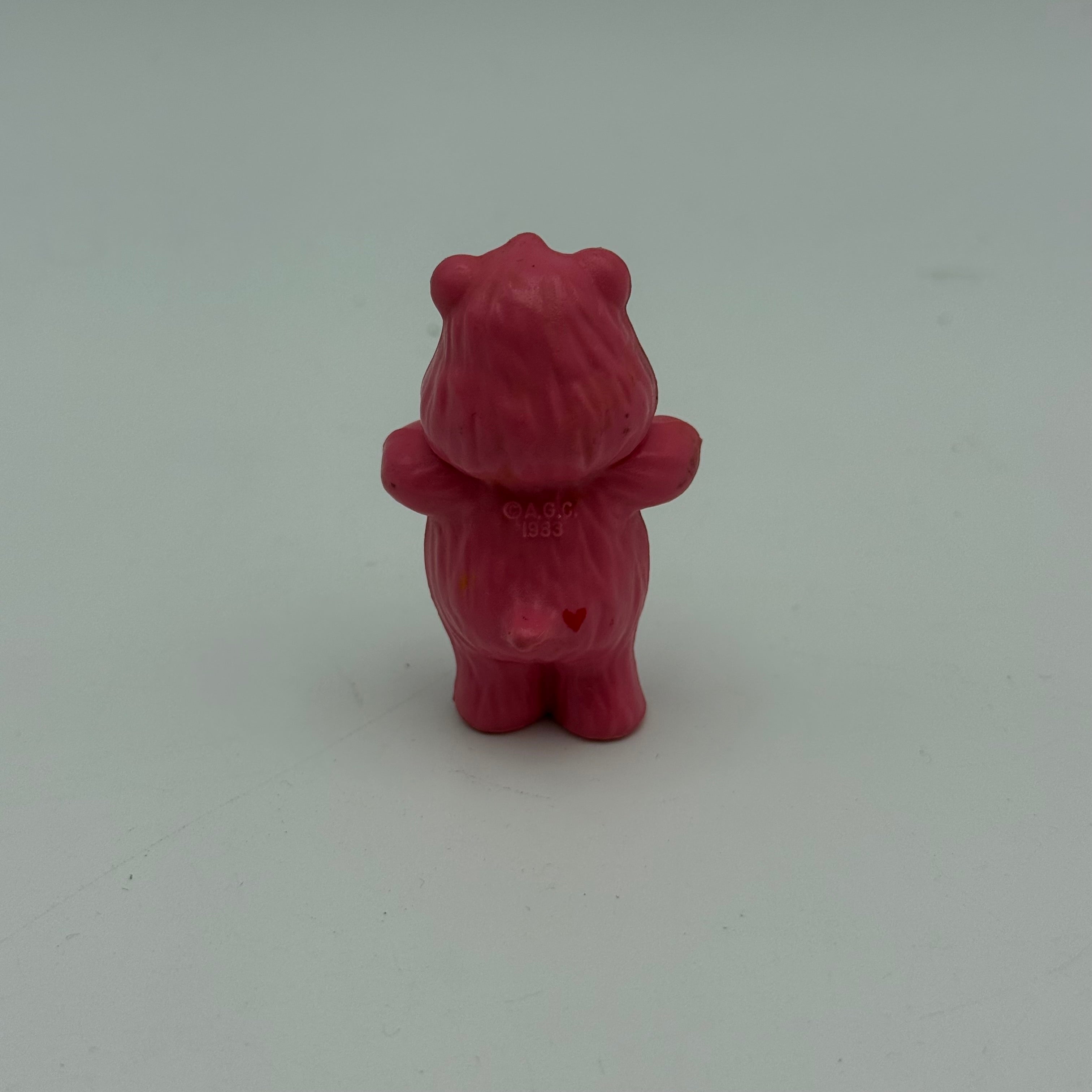 Kenner 1984 Care Bears Love-A-Lot PVC Mini Figure