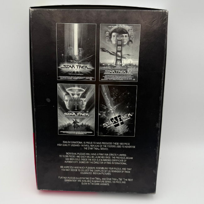 Star Trek 1993 Motion Picture 1000 Piece Jigsaw Puzzle King