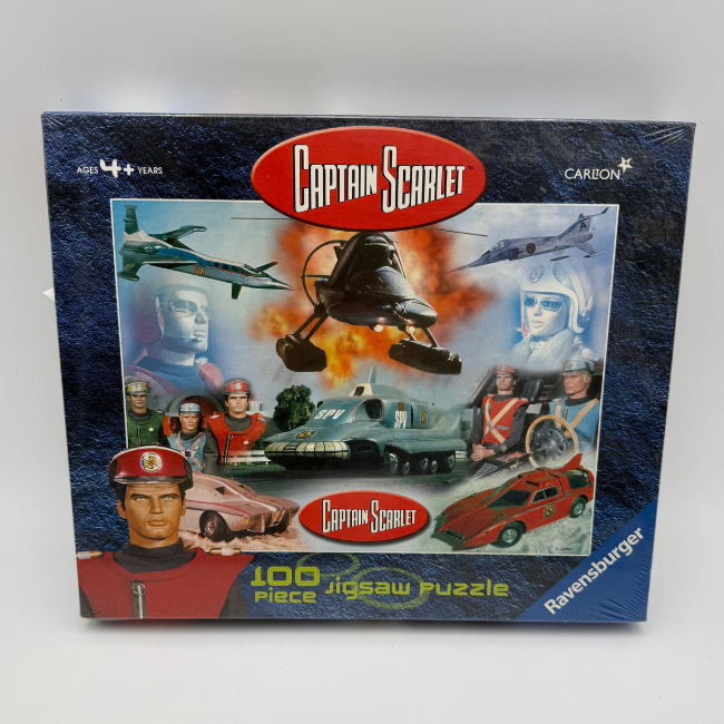 Captain Scarlett Gerry Anderson 100 piece jigsaw puzzle