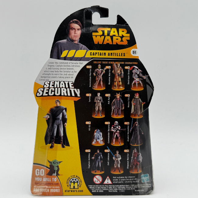 Star Wars ROTS Hasbro Captain Antilles Action Figure