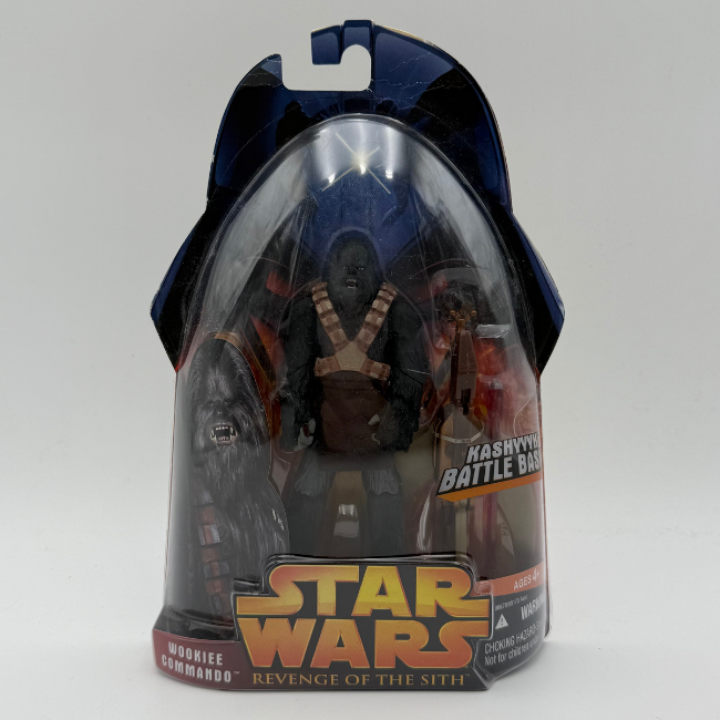 Star Wars ROTS Hasbro Wookie Commando Action Figure