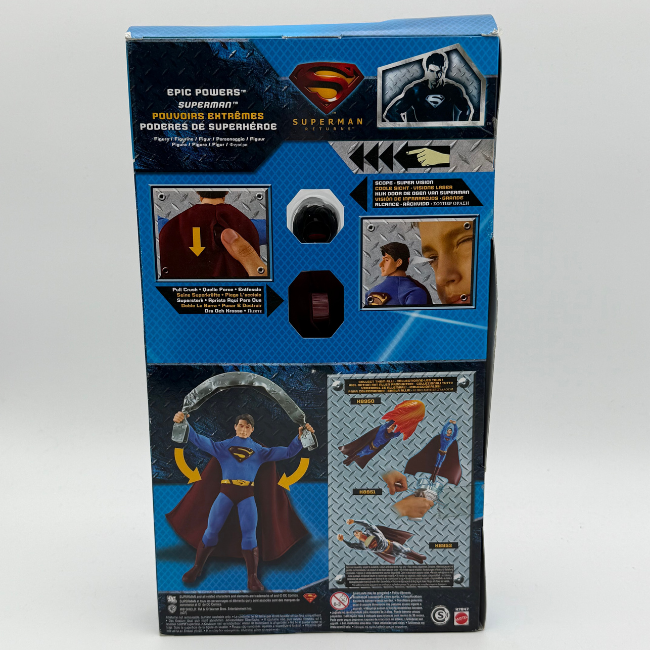 Superman Returns Epic Powers 12' Action Figures