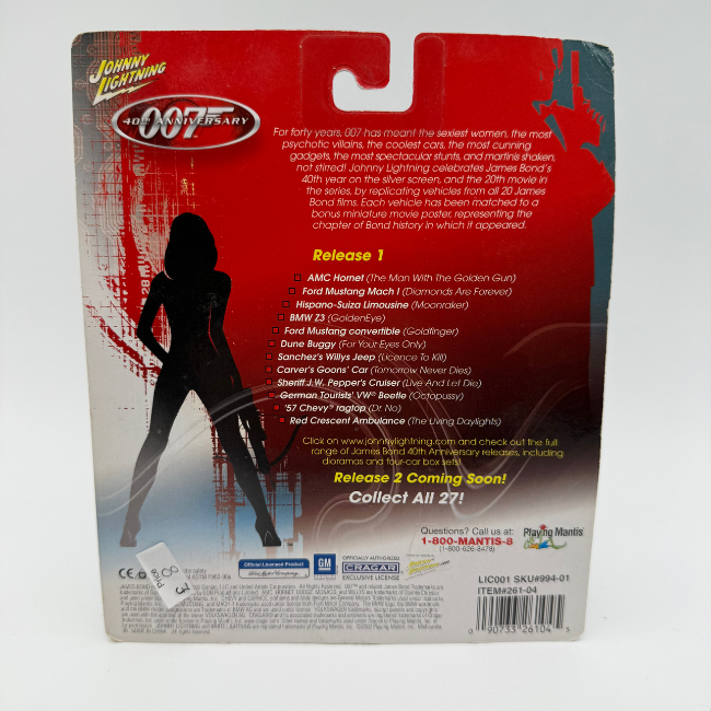 James Bond 007 Johnny Lightning Moonraker Diecast Car